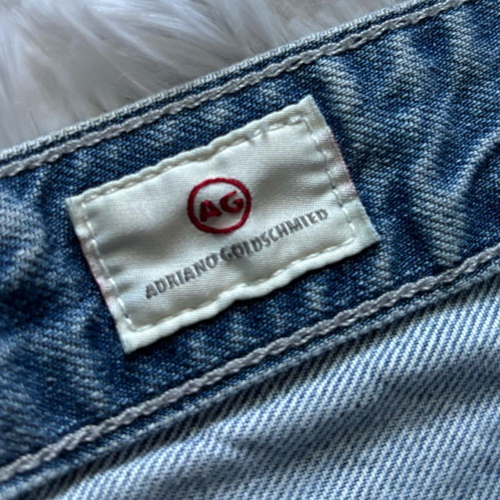 AG Adriano Goldschmied Jean Shorts The Bonnie Relaxed Womens Size 26 - Picture 5 of 7